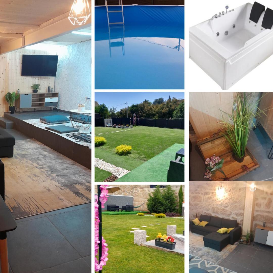 شقة Casa Incrivel Refugio Lieva ,Piscina , Jacuzzi Exterior E Zona Kids نيلاس الغرفة الصورة